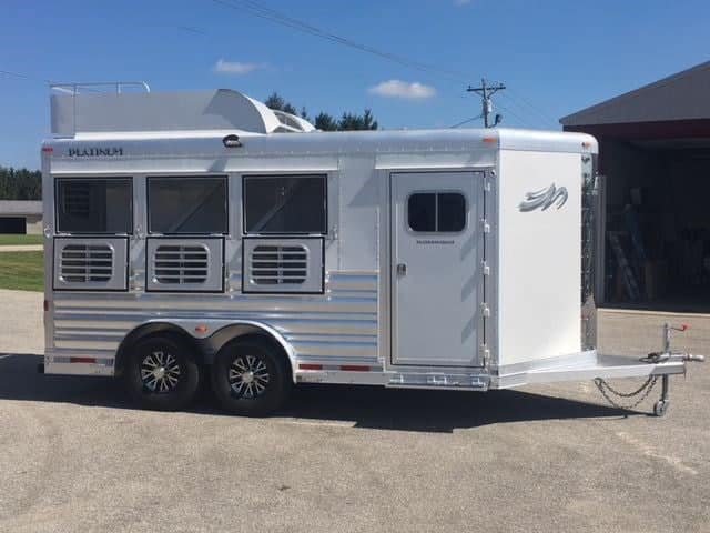 2018 Platinum Coach 3 Horse Bumper Pull image 21