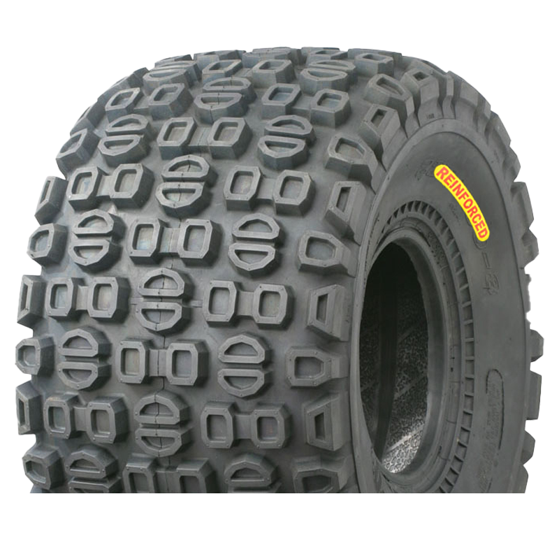 22x11.00-8 P324 (6 PLY) Bushmate Reinforced Knobby ATV Tyre image 0