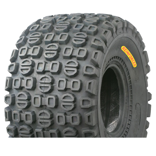 22x11.00-8 P324 (6 PLY) Bushmate Reinforced Knobby ATV Tyre image 0