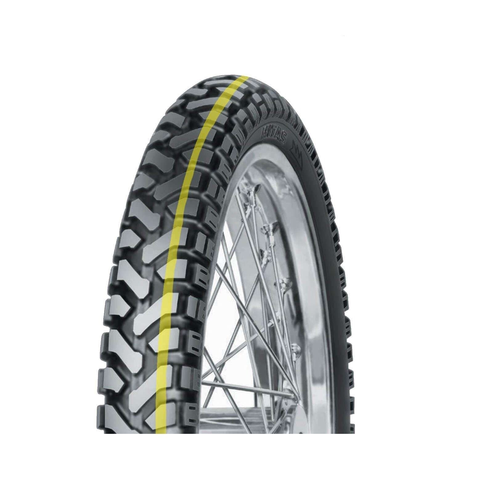 110/80-19 E-07 ENDURO DAKAR Mitas Dual Sport Front Tyre image 0