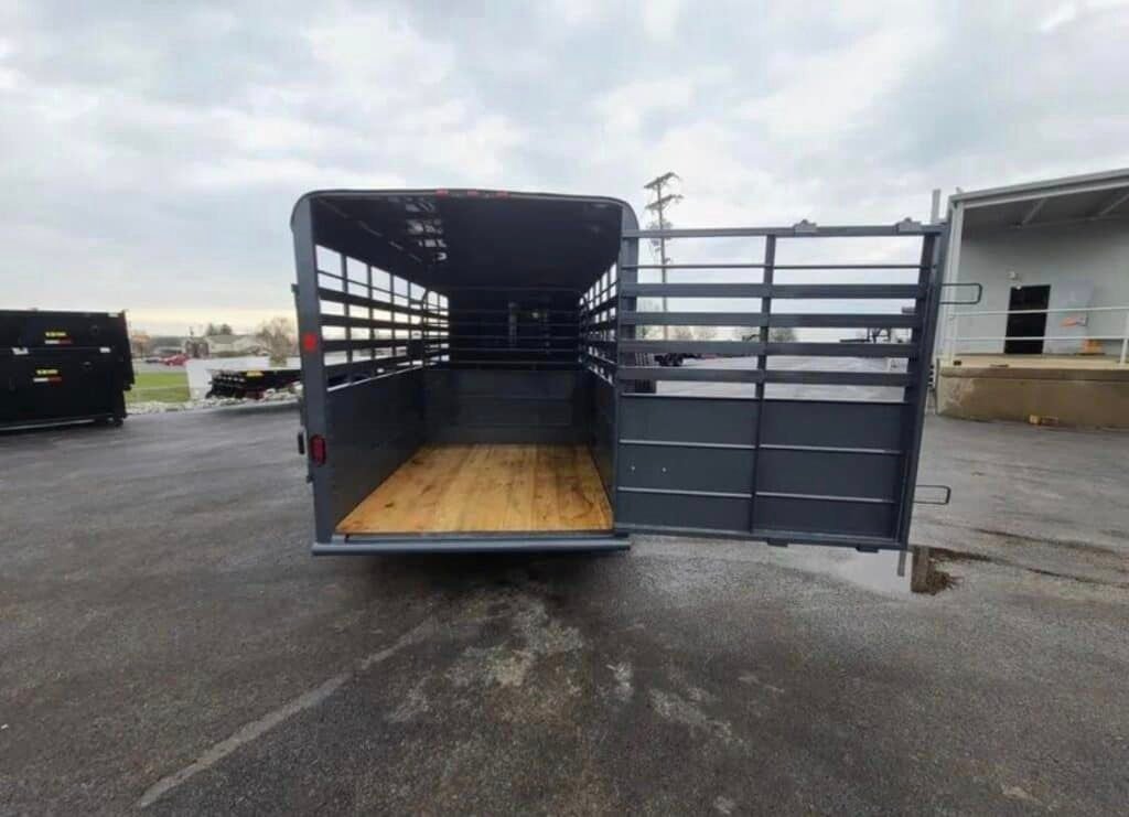 2023 BCI Stock Trailer 6’X16′ Eco Series Bumper Pull image 10