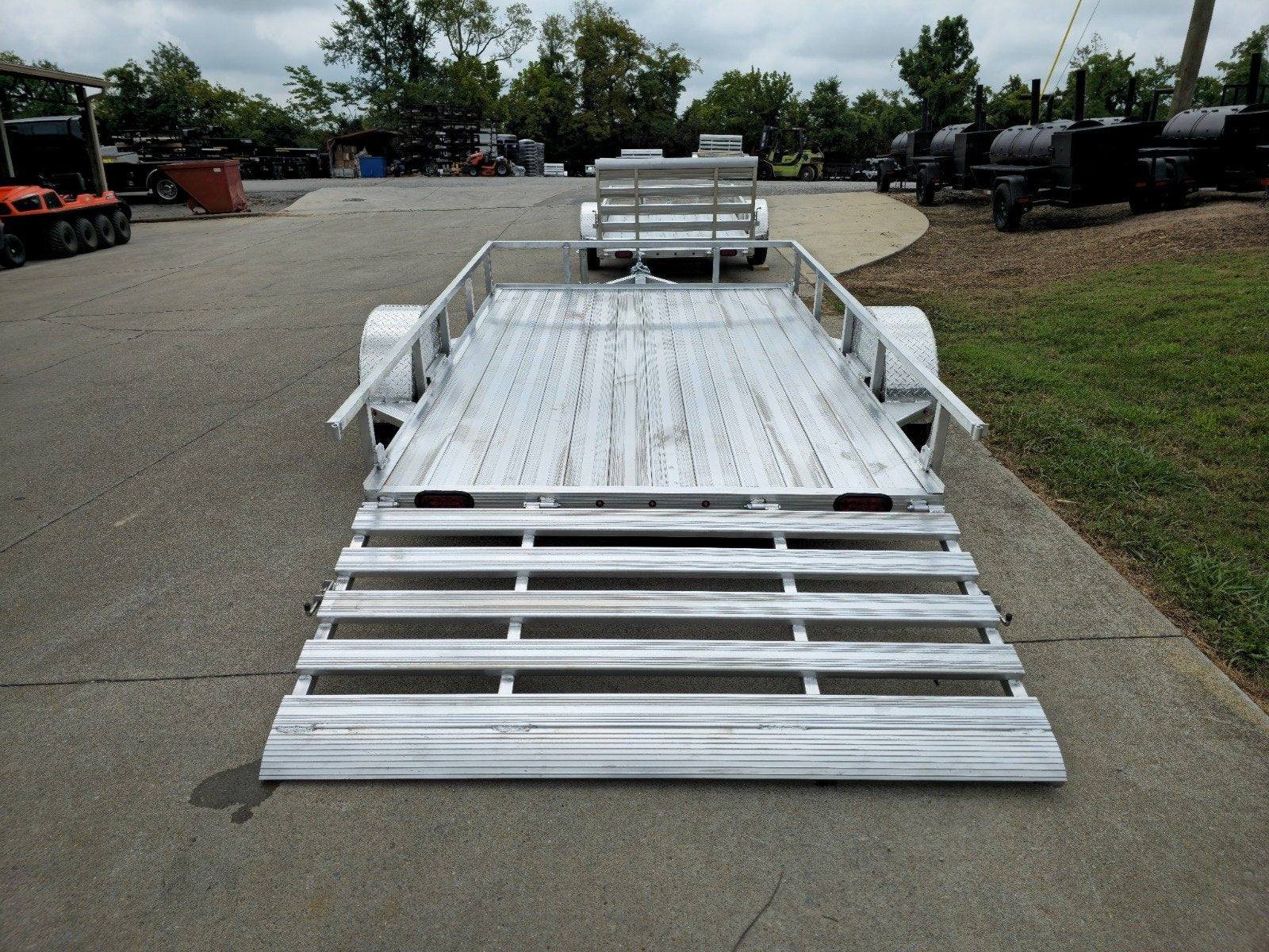 6.4' x 10' All Aluminum Utility Trailer 3500 lb Axle image 16