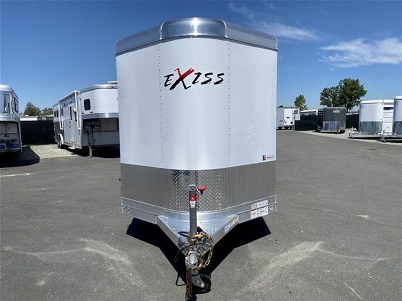 2024 Exiss Exhibitor Mini 615 Bumper Pull Stock Trailer, 8 pens image 2