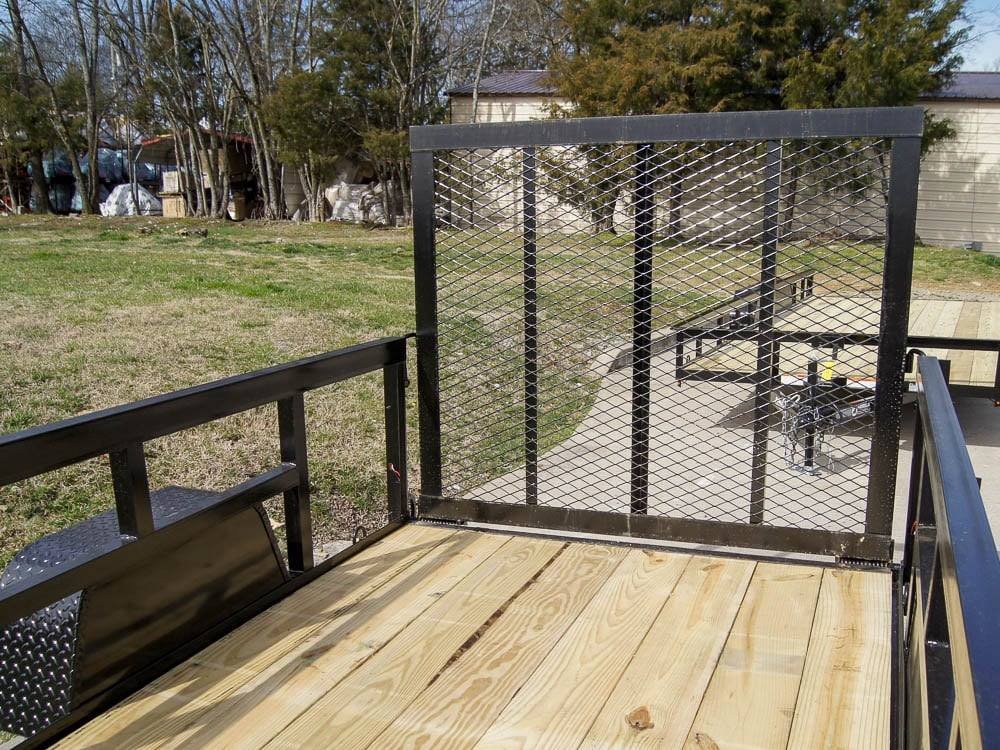 5x8 Straight Deck Utility Trailer with 2ft Side Rails 3500lb Axle image 11