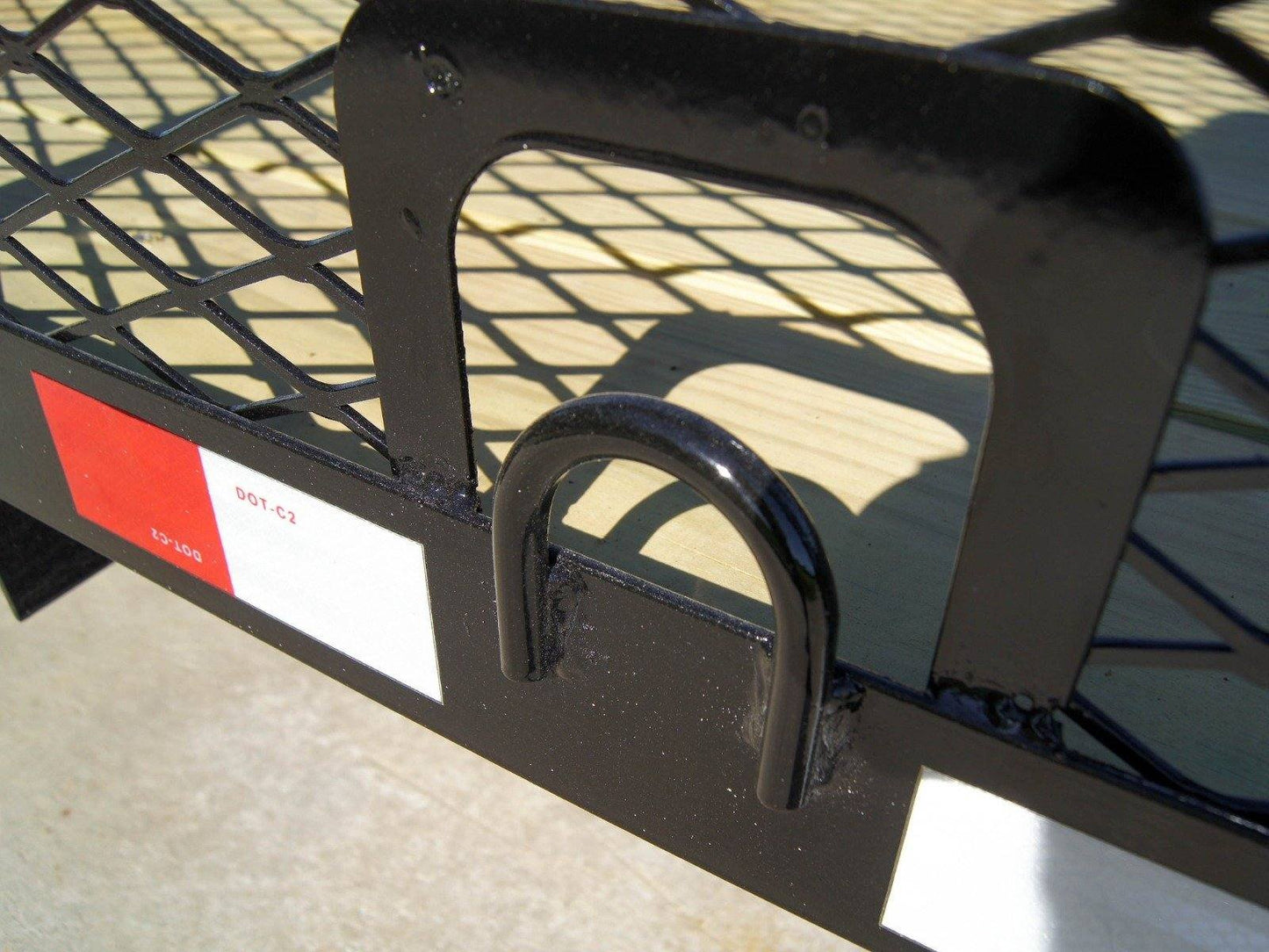 5x10 Straight Deck Utility Trailer 4ft Mesh Sides 3500lb Axle image 13