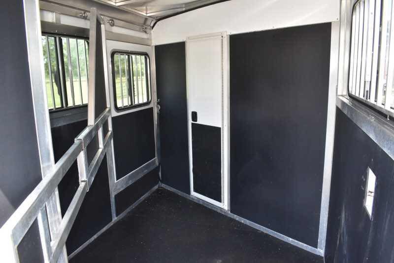 2014 Shadow 7208GLQ 2 Horse Trailer with 8′ Short Wall image 25