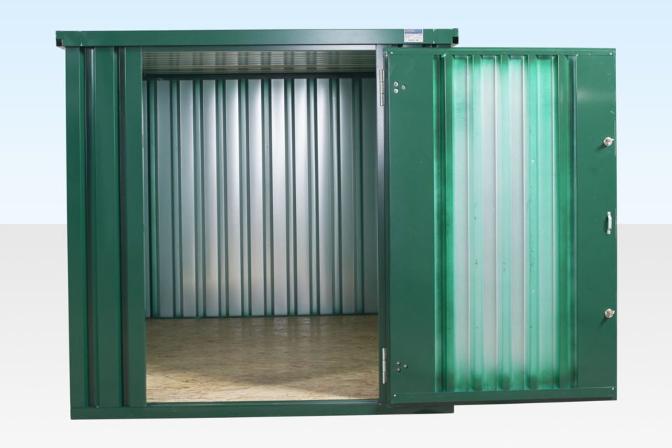 3m x 2.1m Flat Packed Storage Container image 2