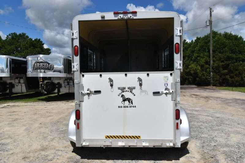 2002 Kiefer Built 2 Horse Bumper Pull image 15