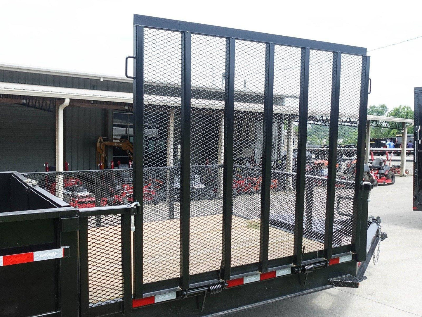 7x20 Hybrid Utility Dump Trailer 2ft Sides with Box (2) 7K Axles image 23