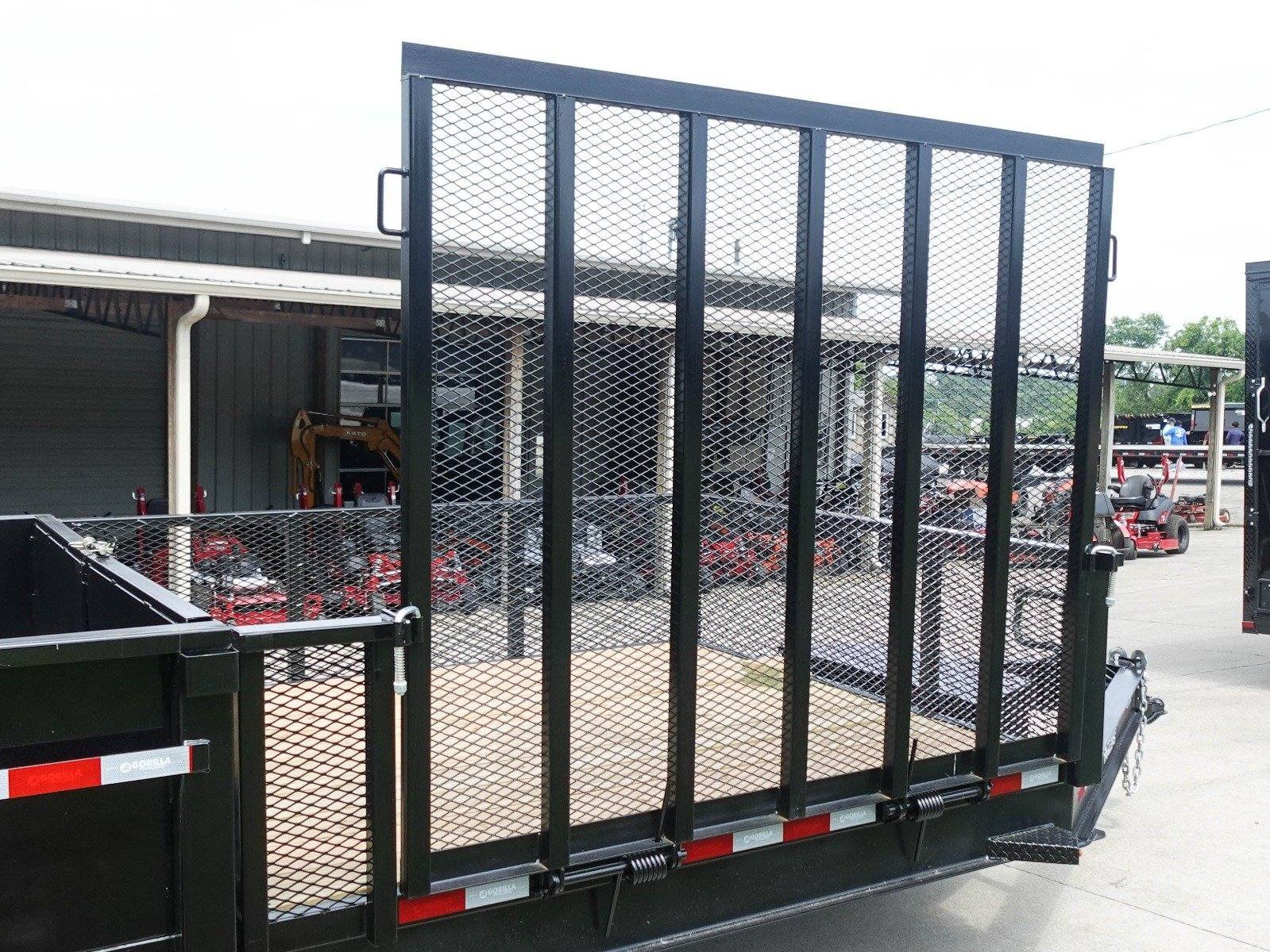 7x20 Hybrid Utility Dump Trailer 2ft Sides with Box (2) 7K Axles image 23