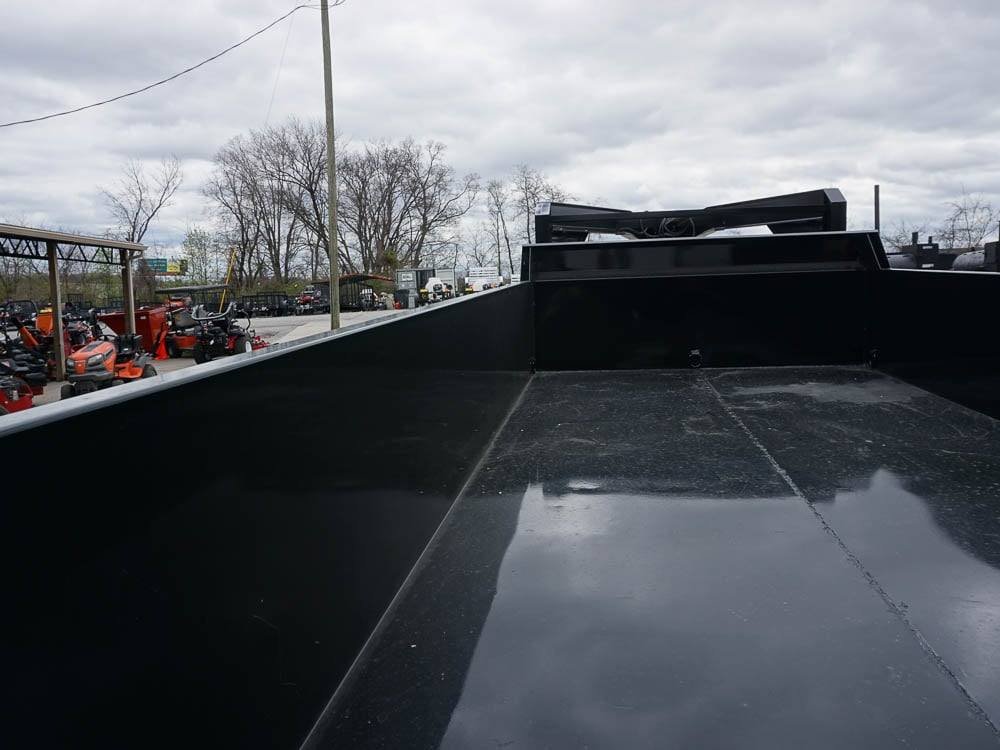 Hydraulic 7'x16' 2ft Side Gooseneck Dump Trailer (2) 7K Axles image 18