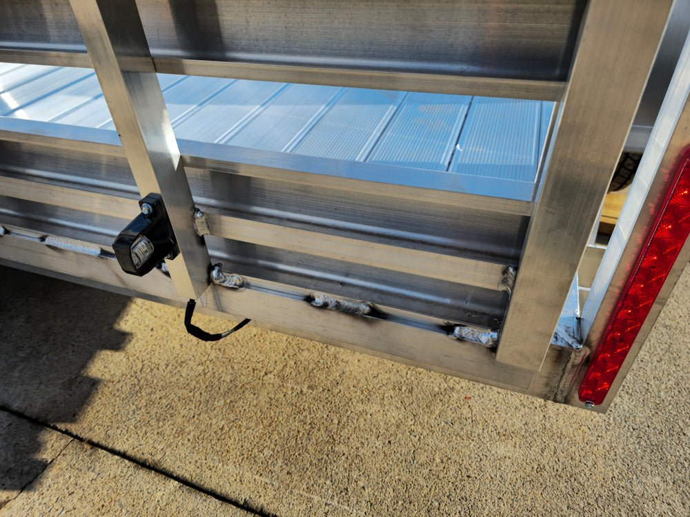 6.4' X 10' Gorilla Aluminum Utility Trailer 3,500lb Axle image 16