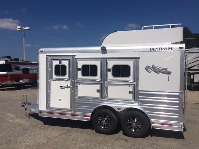 2018 Platinum Coach 3 Horse Bumper Pull image 18