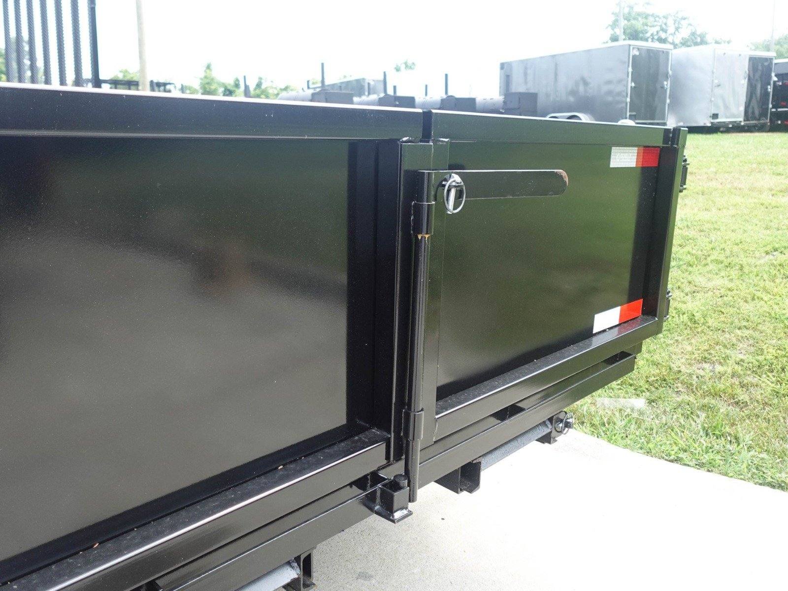 7x20 Hybrid Utility Dump Trailer 2ft Sides with Box (2) 7K Axles image 20