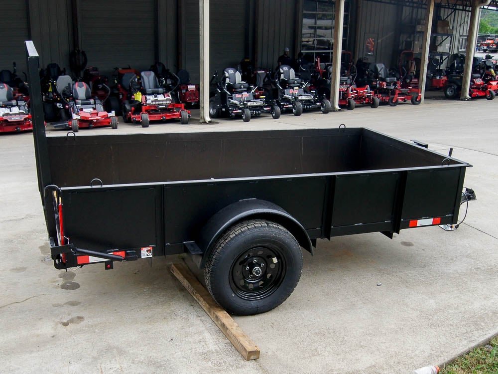 5x10 Utility Trailer with 18in Metal Sides 3500lb Axle image 5