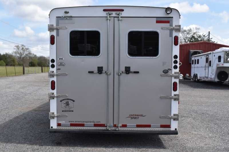 2007 American Spirit 8308LQ 3 Horse Trailer with 8′ Short Wall image 23