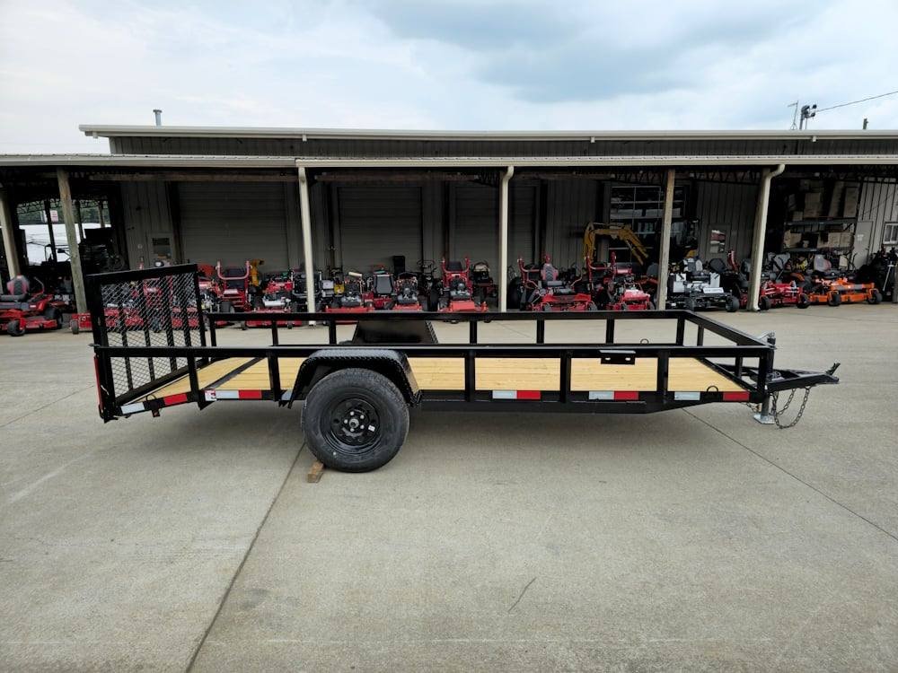 5x14 Dovetail Utility Trailer 3,500lb Axle image 13