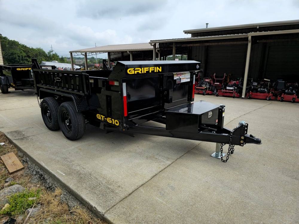 6' X 10' Hydraulic Dump Trailer With Loading Ramps GVWR 9990 image 9