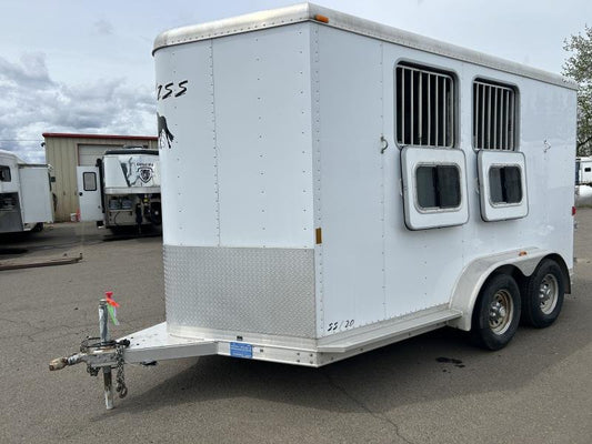 2007 Exiss 2 Horse Trailer image 0