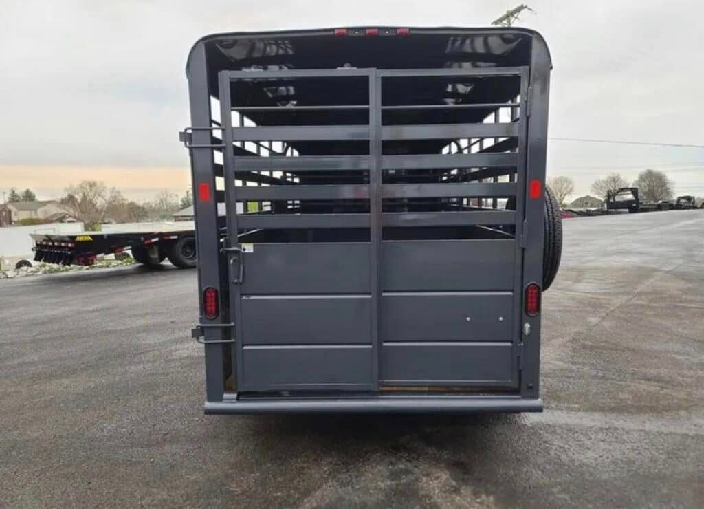 2023 BCI Stock Trailer 6’X16′ Eco Series Bumper Pull image 4