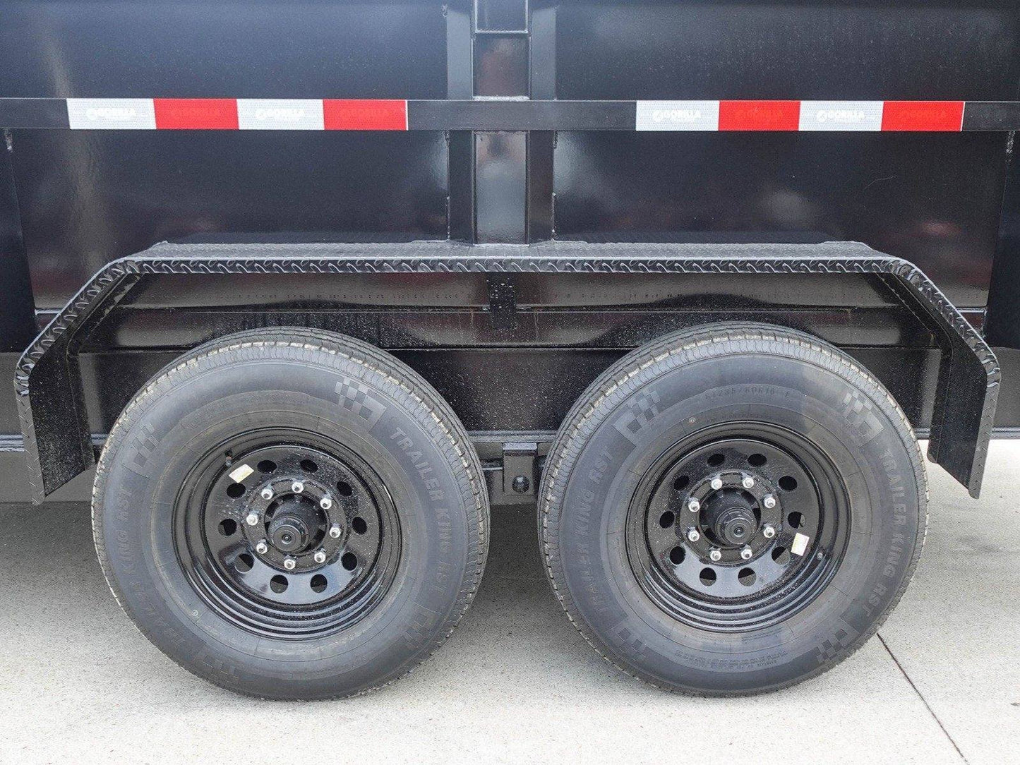 7x20 Hybrid Utility Dump Trailer 2ft Sides with Box (2) 7K Axles image 18