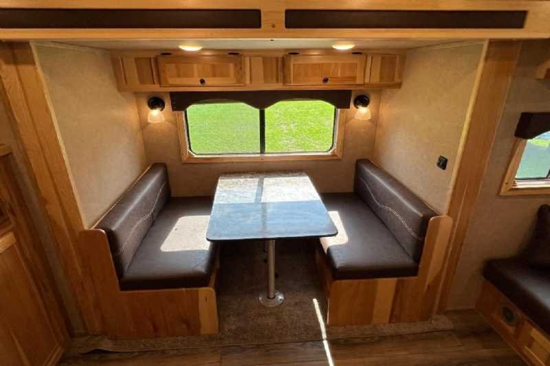 2024 Lakota Charger 8411RKGLQ 4 Horse Trailer with 11′ Short Wall image 18