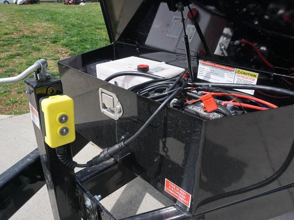 7x16 Telescopic Dump Trailer with 2ft Sides (2) 7K Axles GVWR 14K image 14