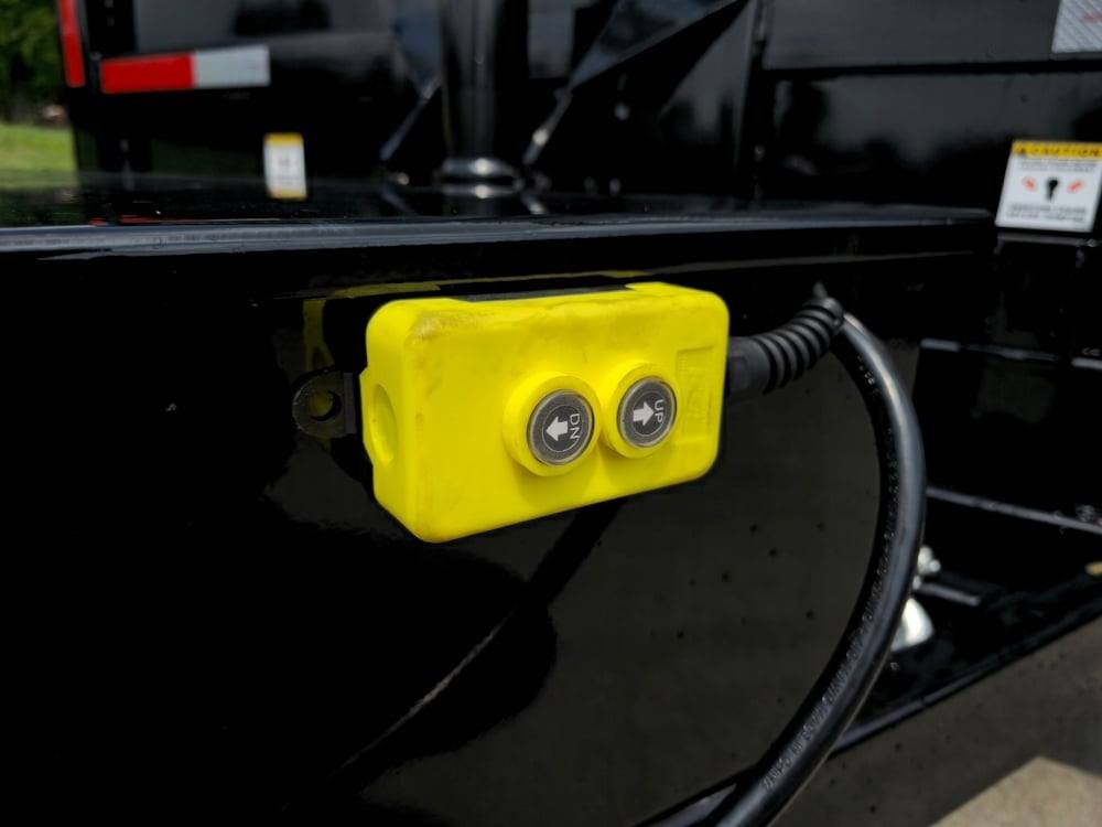 7x14 Telescopic Dump Trailer with 4ft Sides (2) 7K Axles image 18