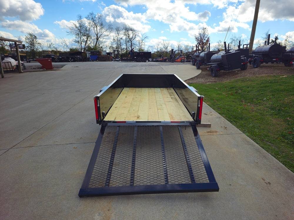 5' X 10' Utility Trailer Straight Deck 18" Sides Tall Gate image 17
