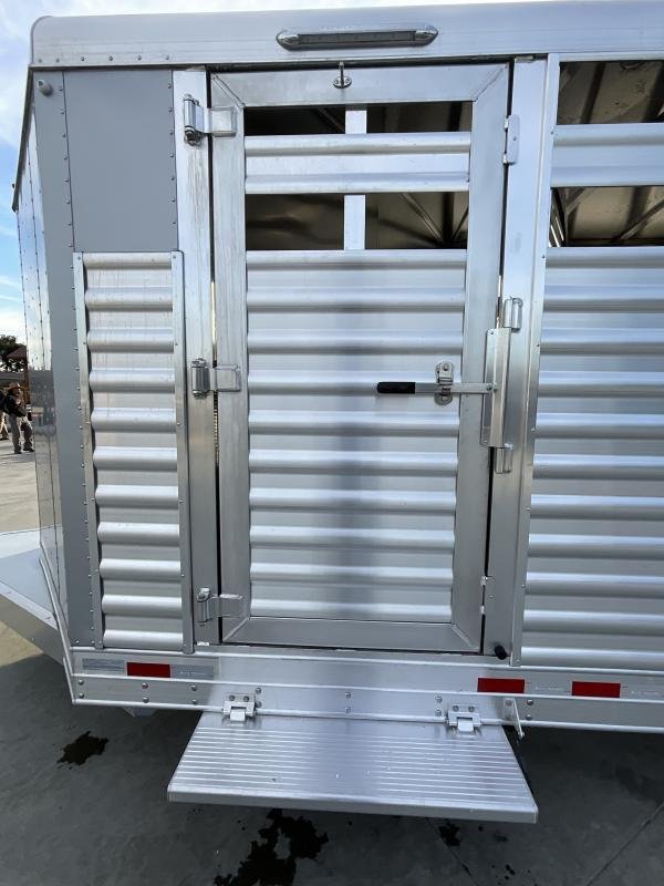 NEW 2024 Elite Trailers 5 Horse Stock Combo BP Horse Trailer image 6