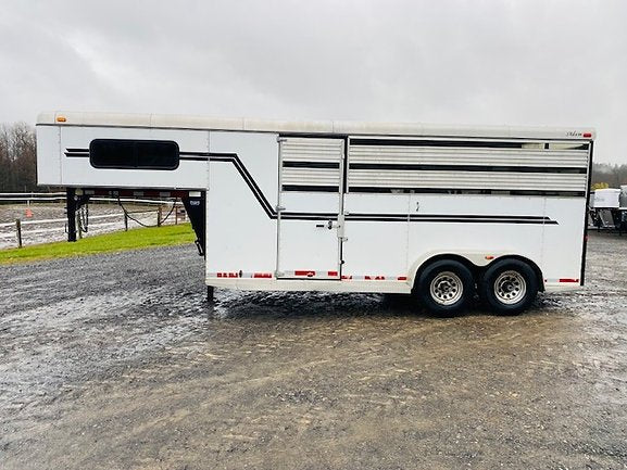 Used 2006 Adam 3 horse stock combo image 1