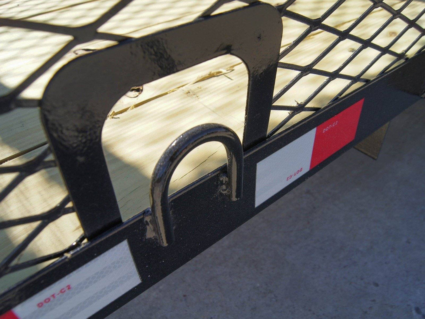 5x10 Straight Deck Utility Trailer 4ft Mesh Sides 3500lb Axle image 10