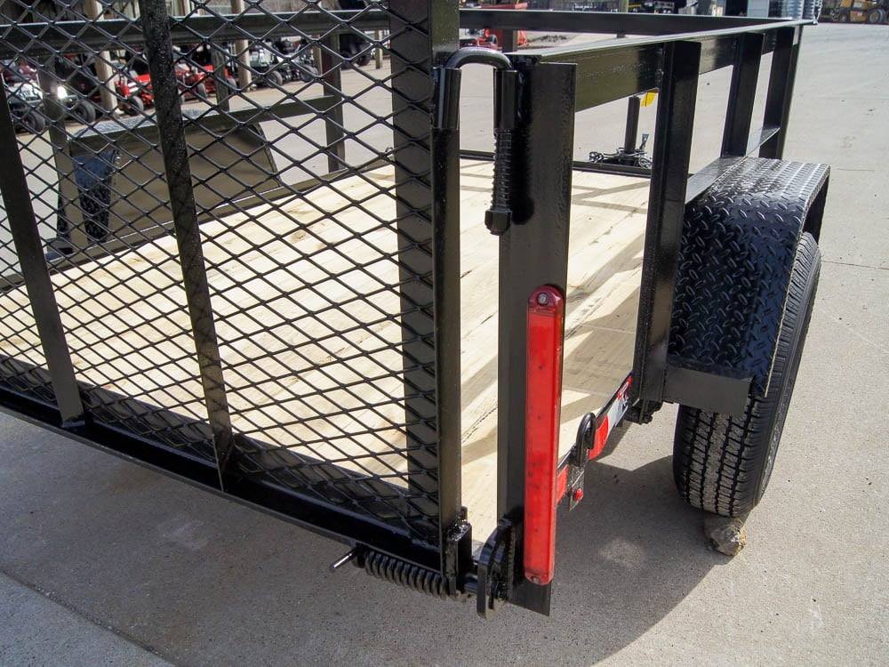 5x8 Straight Deck Utility Trailer with 2ft Side Rails 3500lb Axle image 14