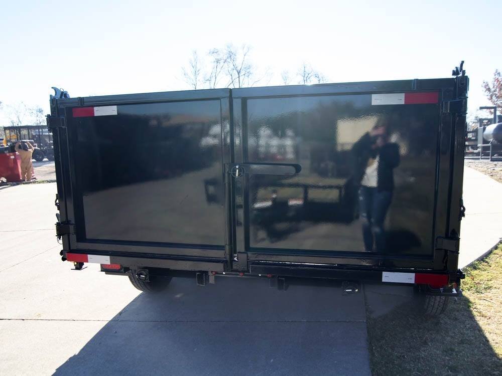 7x14 Gorilla Telescopic IBeam Dump Trailer with 3ft Sides (2) 7K Axles image 18