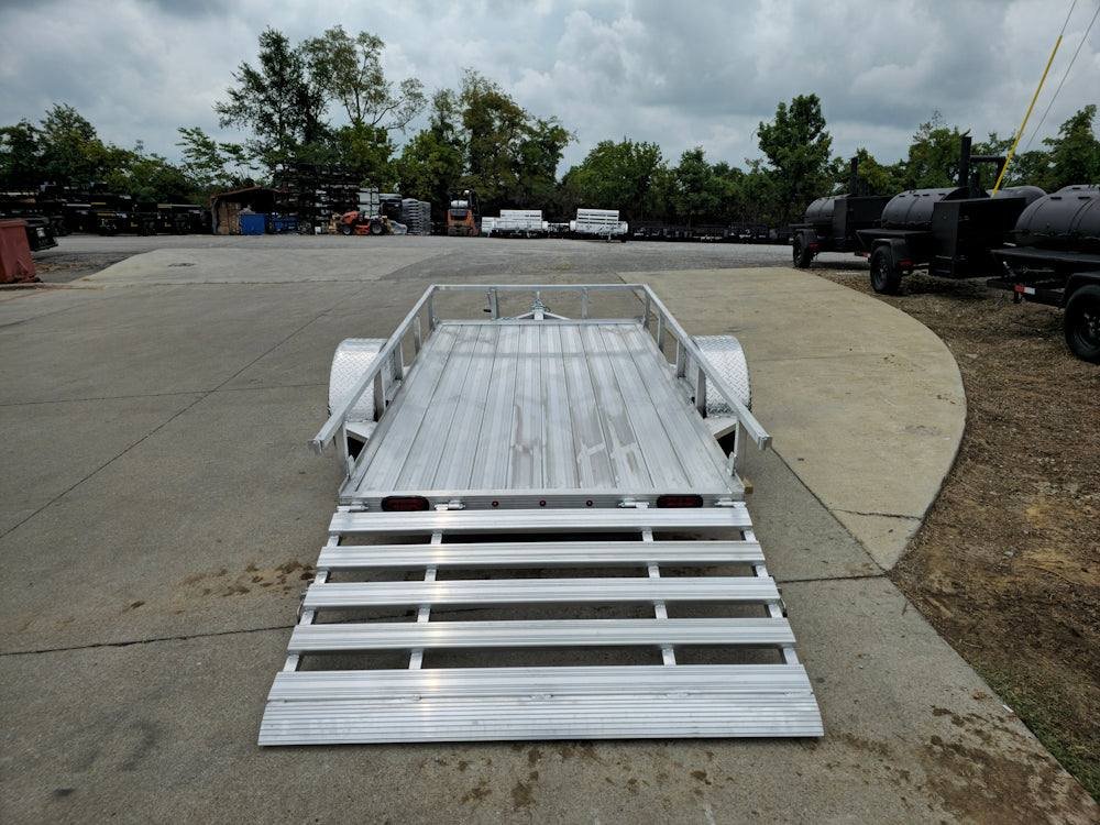 5' x 10' Aluminum Utility Trailer W Gate and Mag Wheels 3500lb Axle image 14