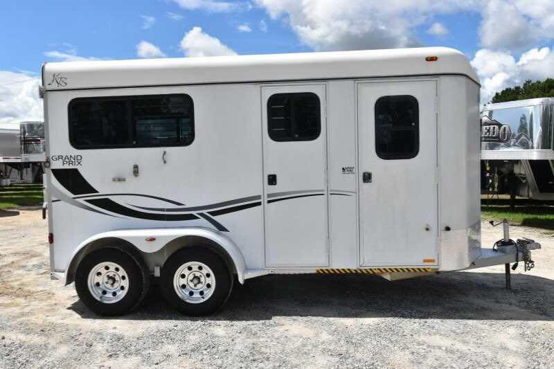 2002 Kiefer Built 2 Horse Bumper Pull image 6