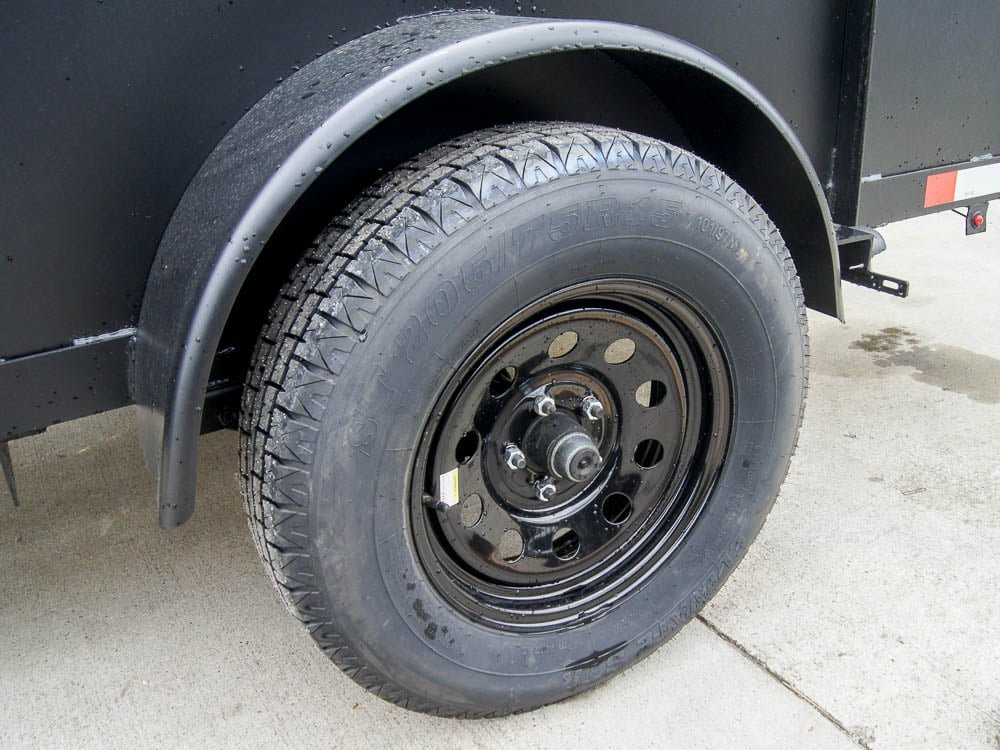 5x10 Utility Trailer with 18in Metal Sides 3500lb Axle image 11