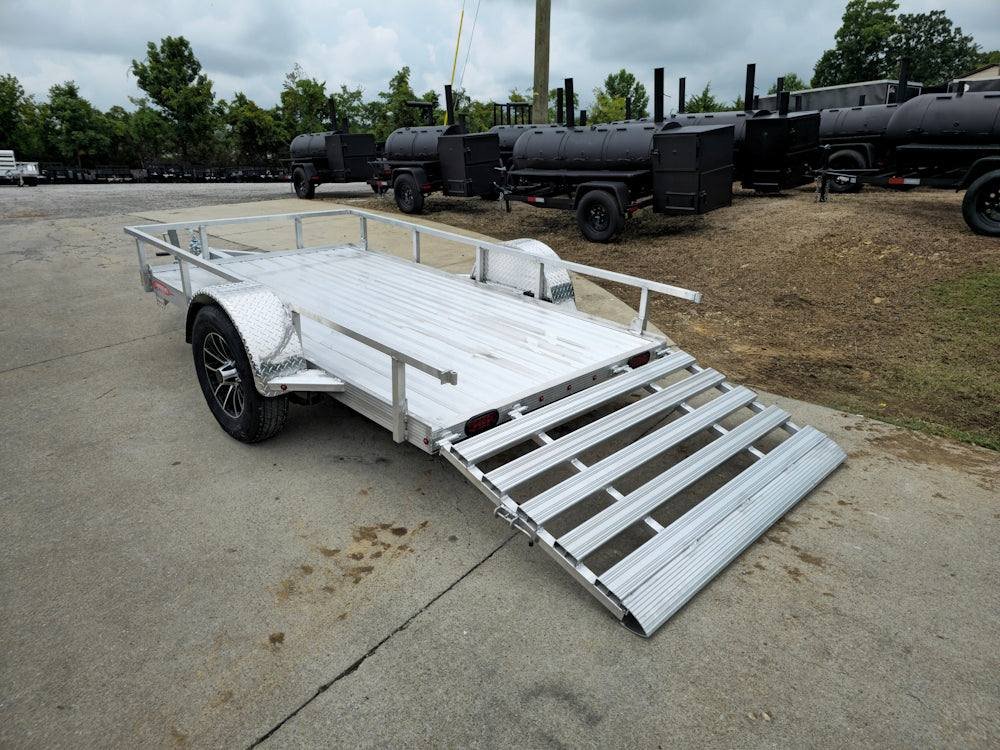 5' x 10' Aluminum Utility Trailer W Gate and Mag Wheels 3500lb Axle image 12