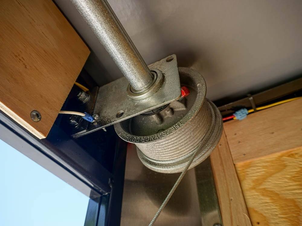 6x12 Enclosed Trailer Charcoal V-Nose Blackout Package 3,500lb Axle Storage image 19