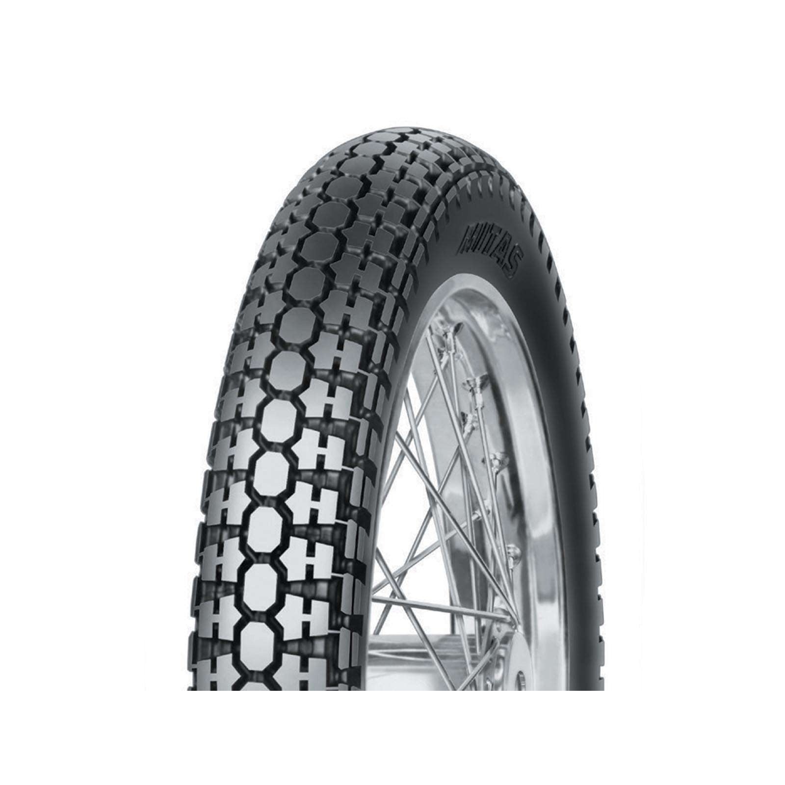 4.00-19 H02 Classic Reinf. Mitas Highway Tyre image 0