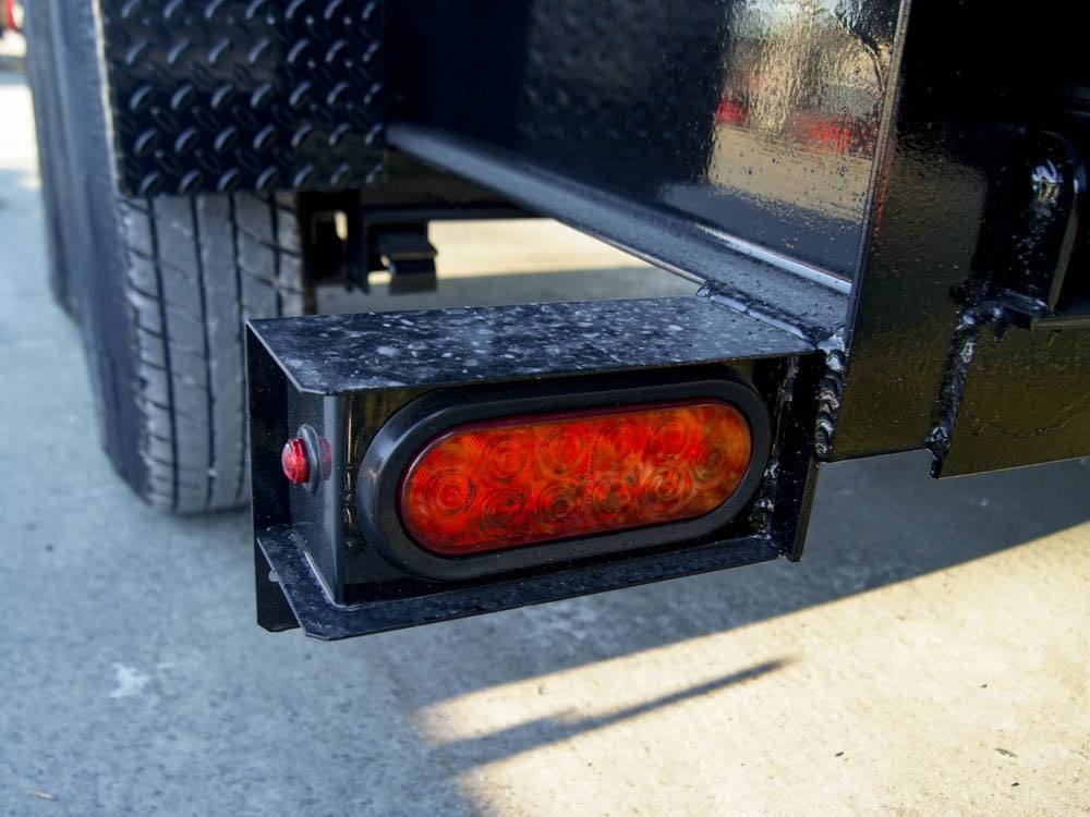 7x16 Gorilla Telescopic IBeam Dump Trailer with 2ft Sides (2) 7K Axles image 12