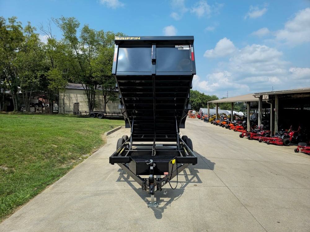 7x16 Hydraulic Dump Trailer with 3ft Sides (2) 7K Axles image 15