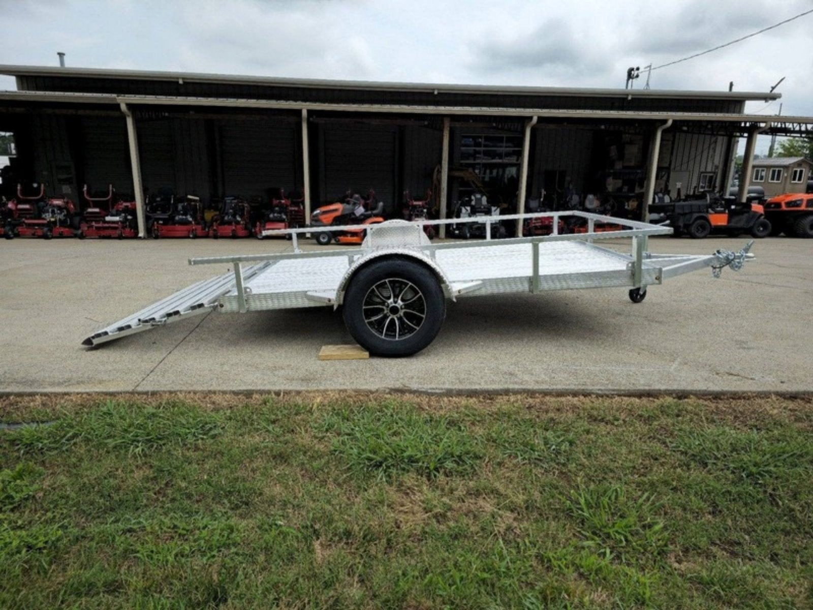 6.4' x 10' All Aluminum Utility Trailer 3500 lb Axle image 18