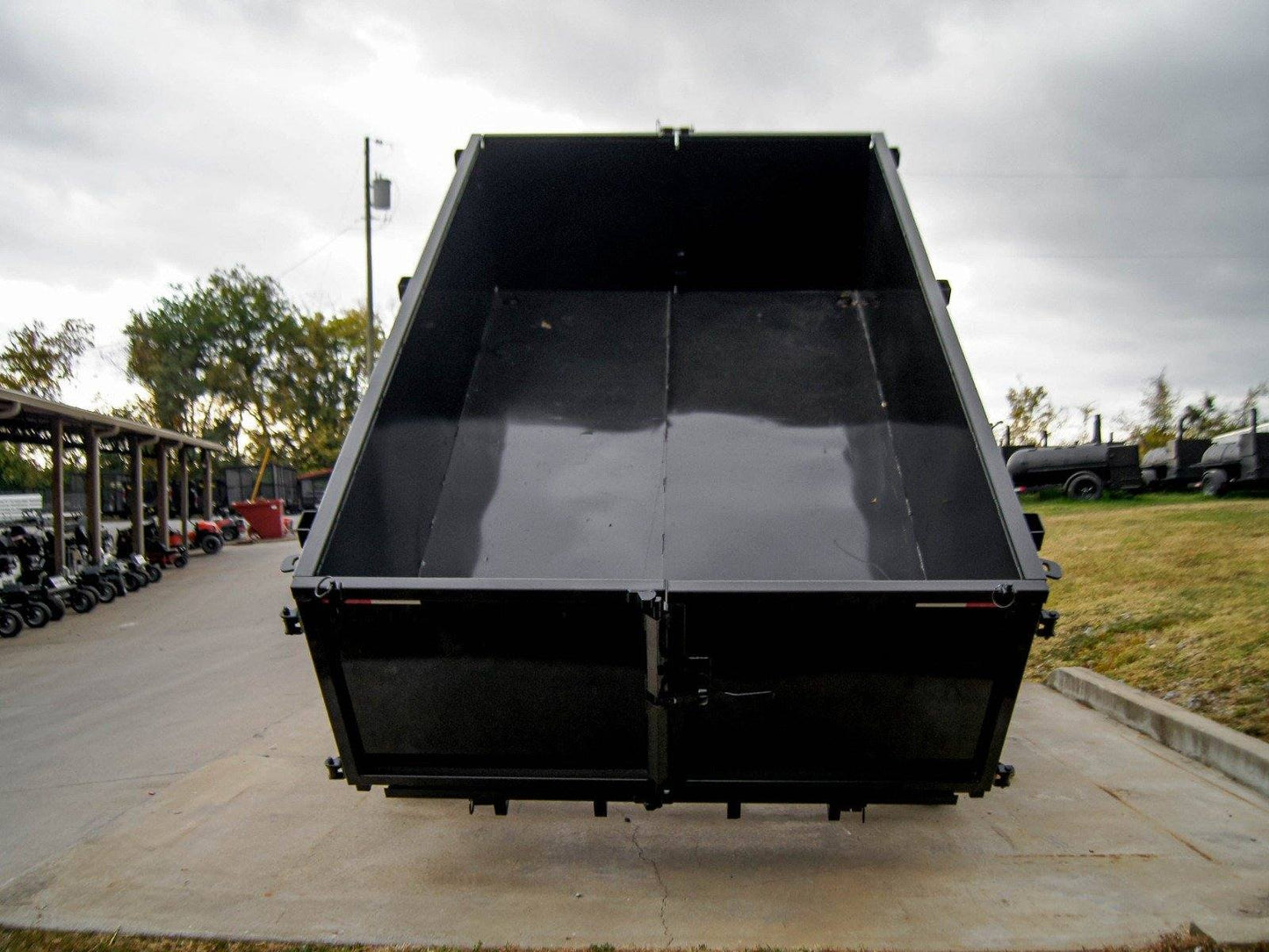 7x20 Hybrid Dump Utility Trailer with 3ft Sides Equipment (2) 7K Axles image 24