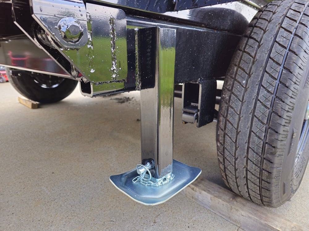 7x14 Telescopic Dump Trailer with 4ft Sides (2) 7K Axles image 12