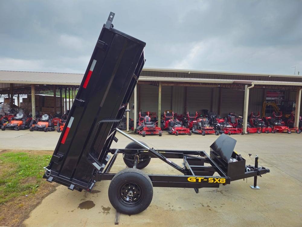 5x8 Hydraulic Dump Trailer 24" Sides 5,200lb Axle with Brake image 16