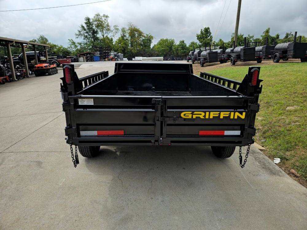 6' X 10' Hydraulic Dump Trailer With Loading Ramps GVWR 9990 image 6