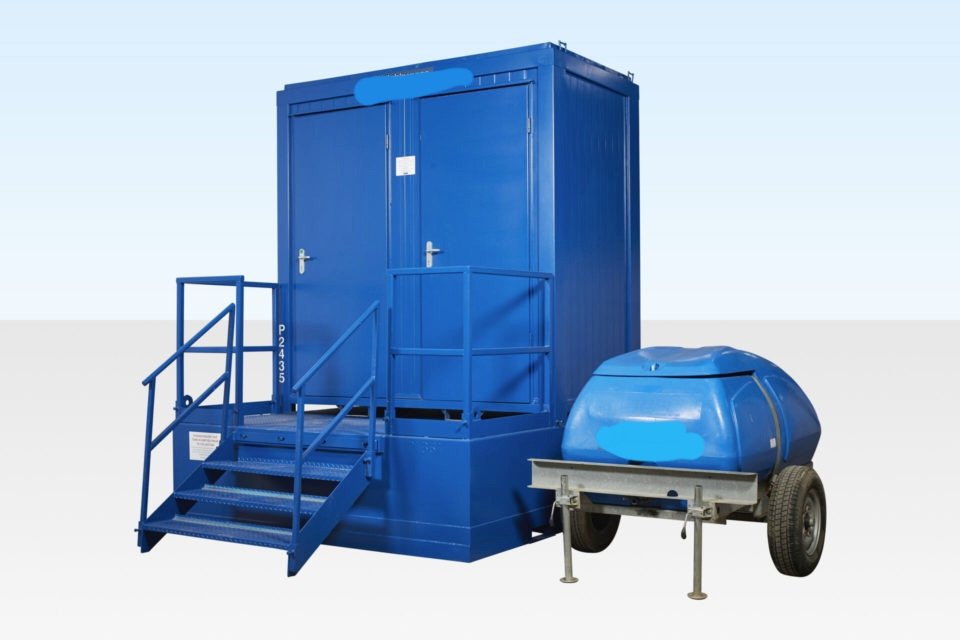 Double Mains Toilet Waste Tank image 2
