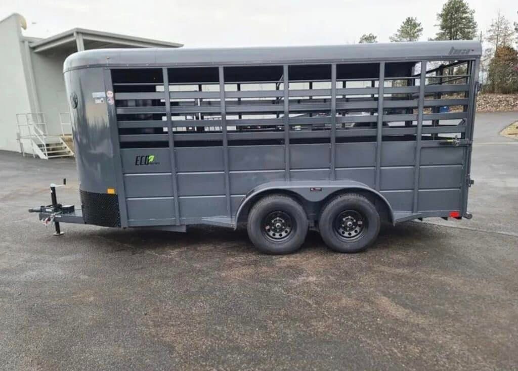 2023 BCI Stock Trailer 6’X16′ Eco Series Bumper Pull image 8