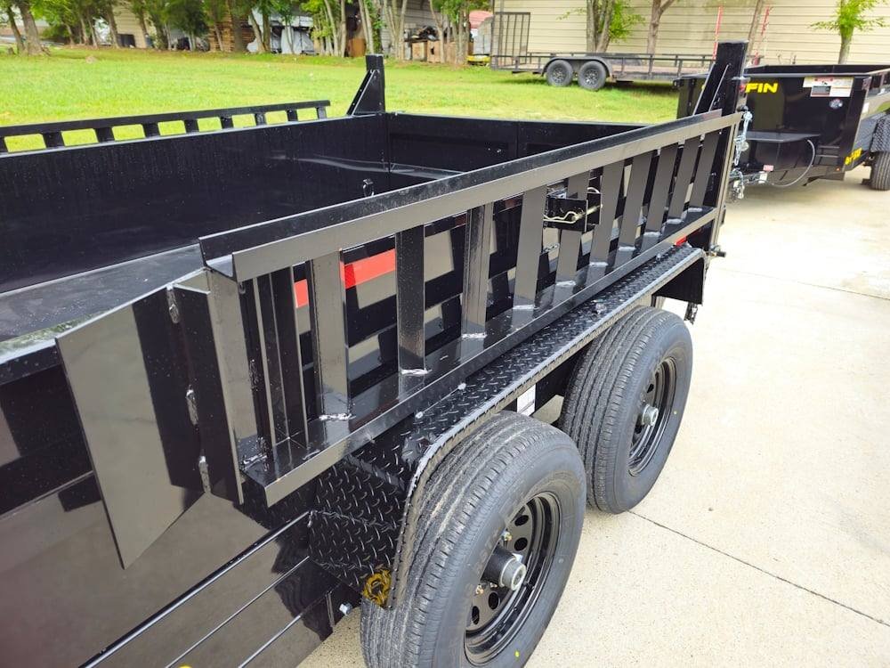 6' X 10' Hydraulic Dump Trailer With Loading Ramps GVWR 9990 image 15